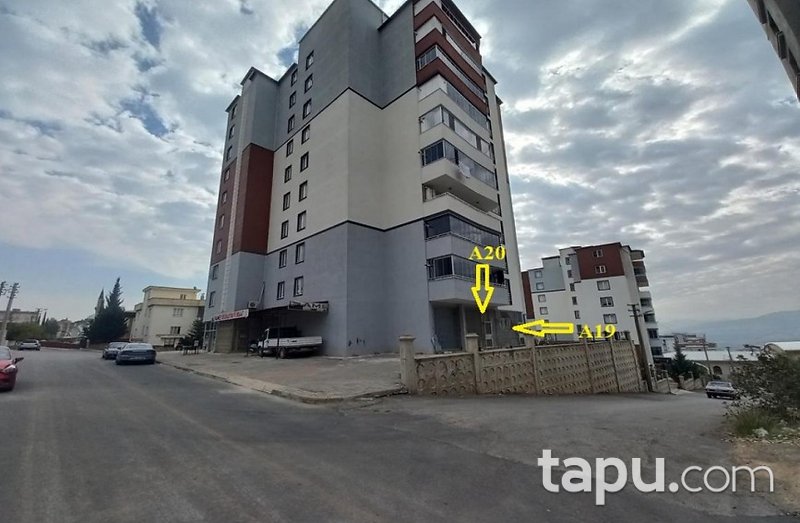 Onikişubat Cumhuriyet Mahallesi Kentpark Sitesi'nde 53 m2 Dükkan