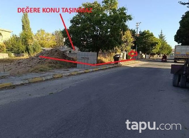 Nevşehir Acıgöl Bahçeli Mahallesi'nde Hisseli Konut İmarlı Arsa