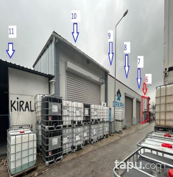 Yalova Çiftlikköy'de 244 m2 Atölye